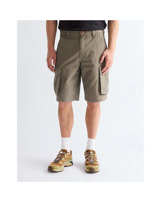 Wrangler Green Regular Cargo Short for men