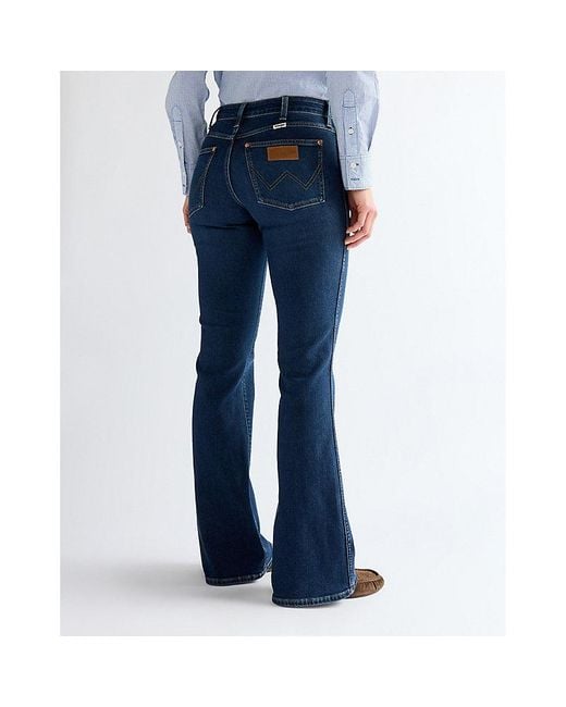 Wrangler Blue Montana Flare Jean Size 24 X32
