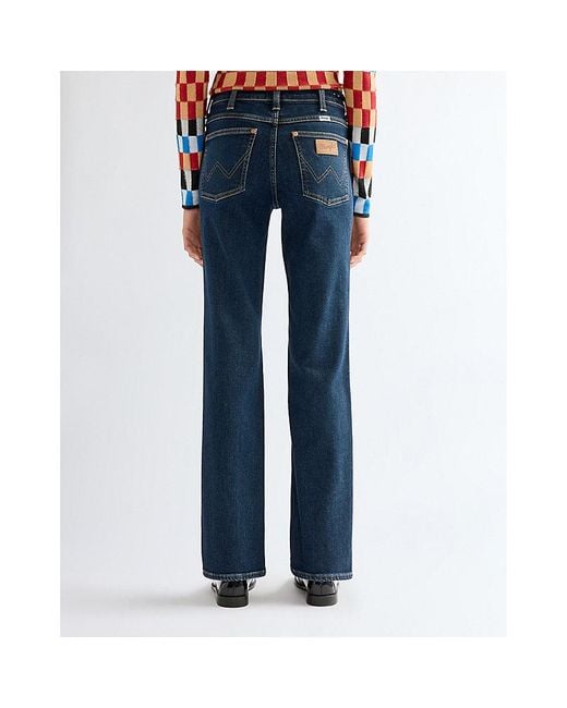 Wrangler Blue Straight Jean Size 26 X32