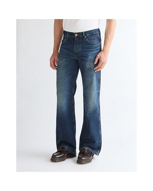 Wrangler Blue Loose Boot Jean Size 28 X32 for men