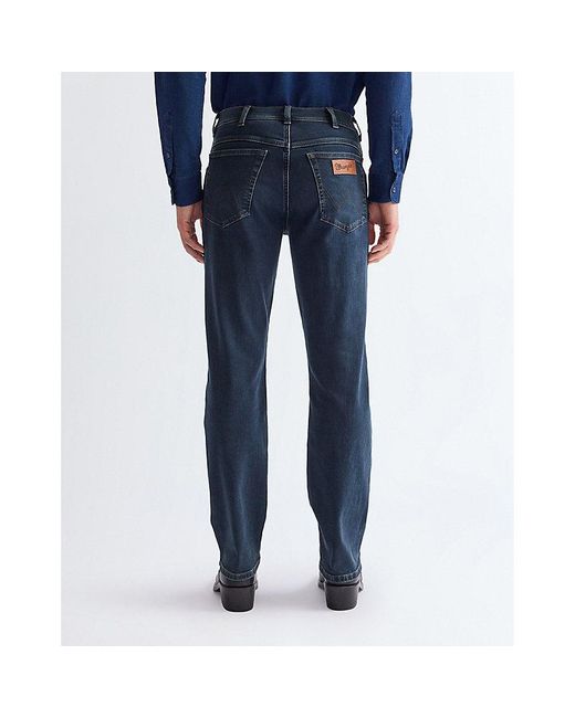 Wrangler Blue Texas Straight Low Stretch Jean Size 30 X32 for men