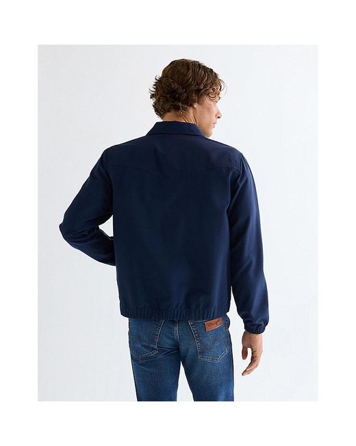 Wrangler Blue Regular Coaches Jacket for men