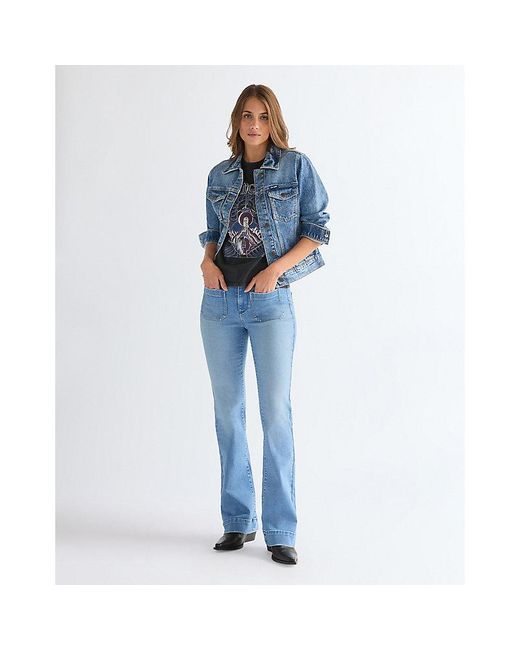 Wrangler Blue Regular Western Jacket