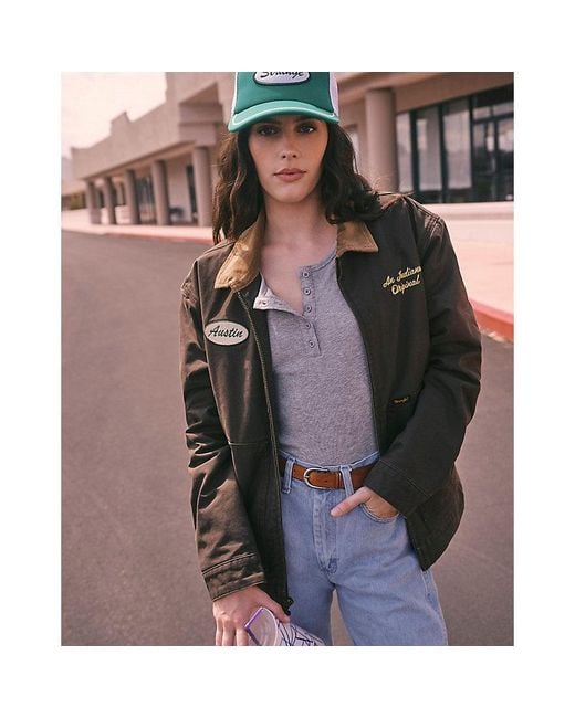 Wrangler Black X Stranger Things Murray Jacket for men