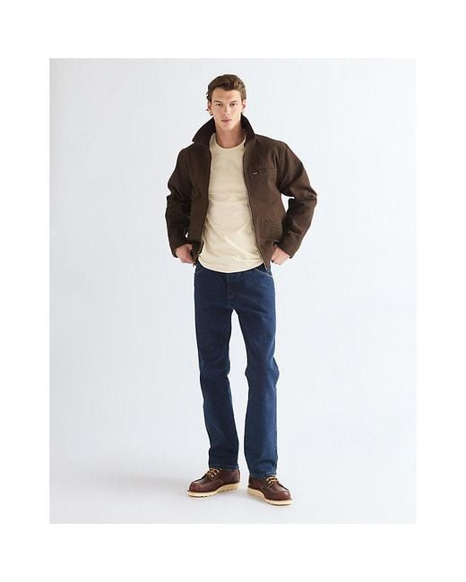 Wrangler Brown Regular Utility Jacket for men