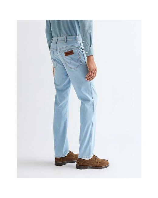 Wrangler Blue Texas Straight Lightweight Low Stretch Jean Size 30 X32 for men