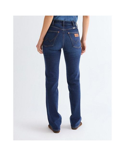 Wrangler Blue Straight Jean Size 26 X32