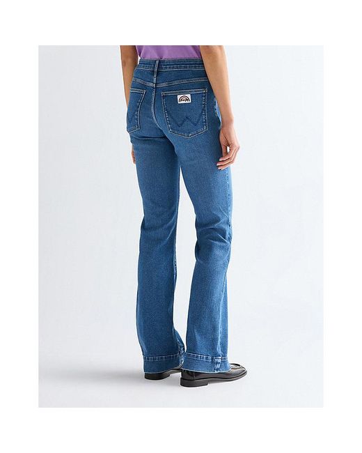 Wrangler Blue Flare Jean Size 24 X30