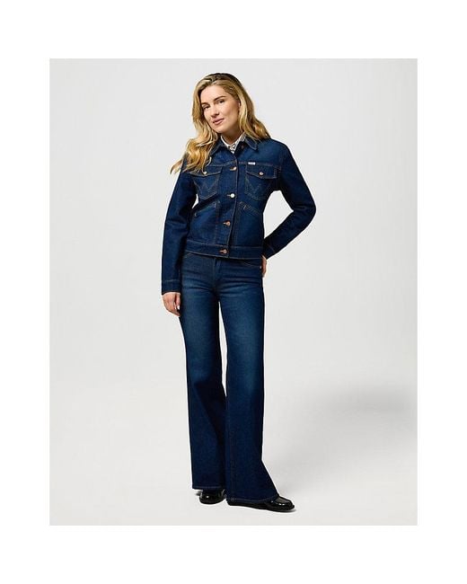 Wrangler Blue Regular Heritage Jacket