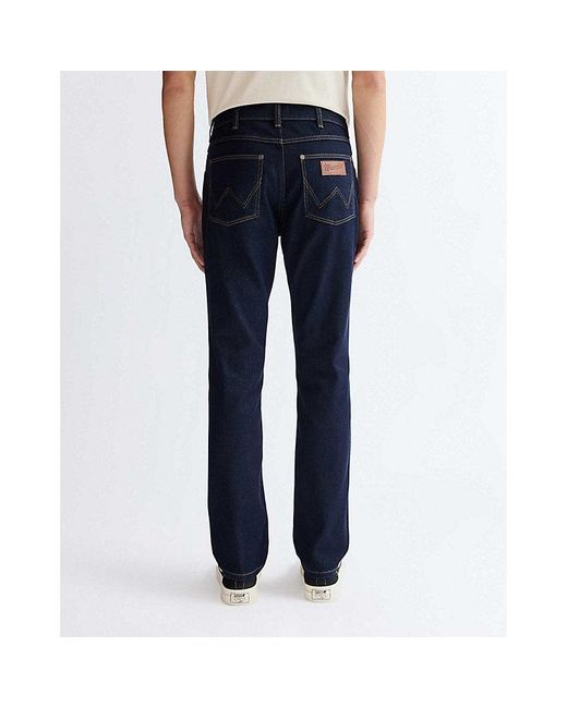 Wrangler Blue Larston Slim Tapered Low Stretch Jean Size 27 X32 for men