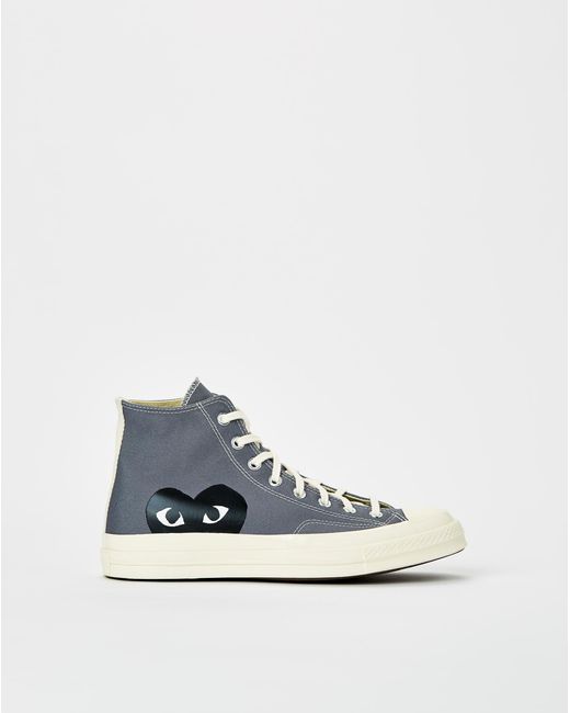 Converse Comme Des Garcons Play X Chuck Taylor Hi in Blue for Men | Lyst