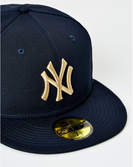 KTZ New York Yankees Sidepatch 59fifty in Blue for Men | Lyst
