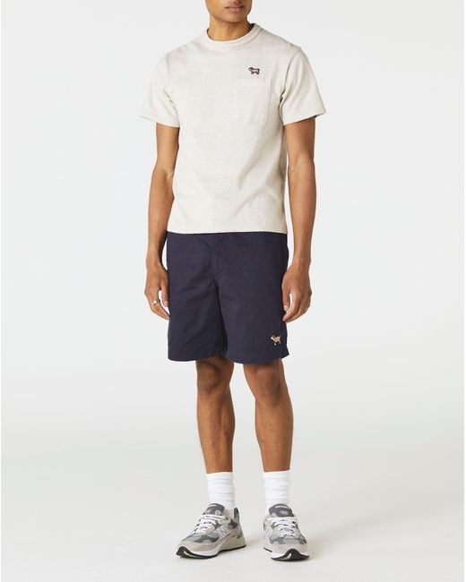Cotton Embroidery Chino Shorts 