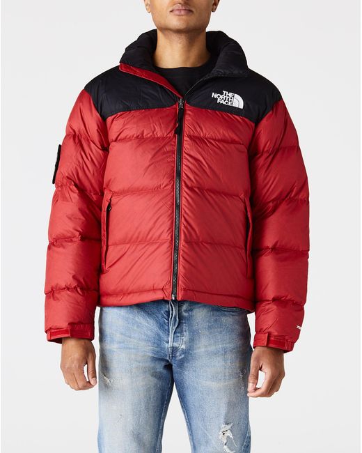 The North Face 92 Retro Anniversary Nuptse Jacket in Red for Men | Lyst