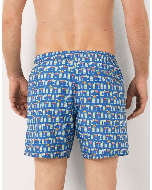 Costume boxer da uomo con cocktails Funny I di Yamamay in Blue da Uomo
