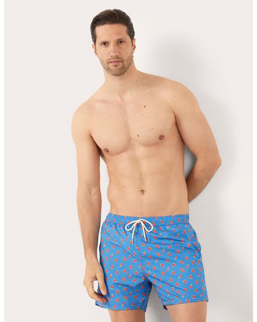 Costume boxer da uomo con anguria Funny I di Yamamay in Blue da Uomo