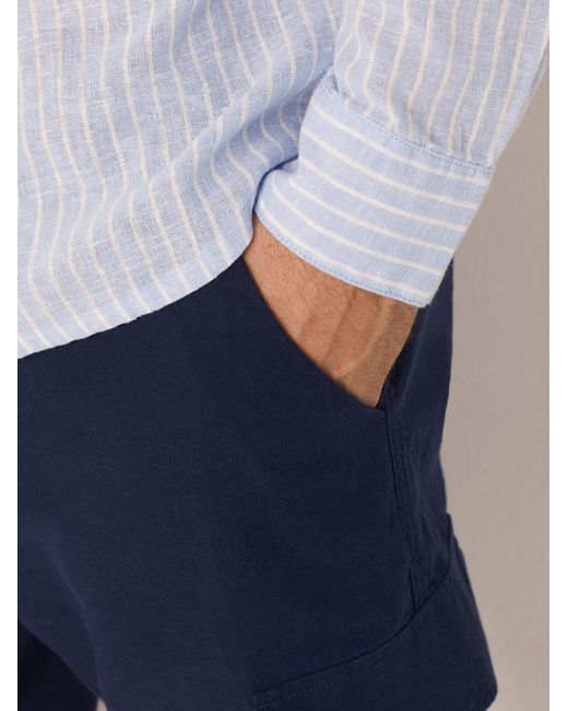Bermuda modello cargo Cotton Linen di Yamamay in White da Uomo