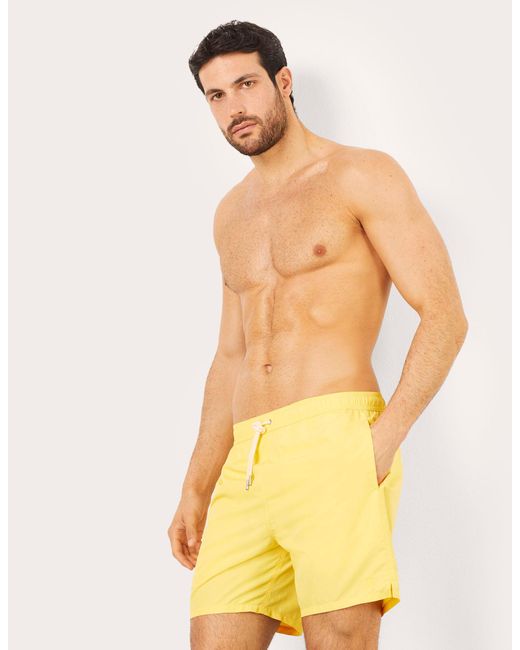 Boxer costume lunghezza media Passepartout di Yamamay in Yellow da Uomo