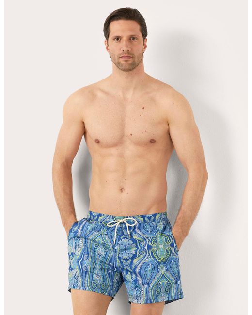 Costume boxer da uomo con stampa paisley Marina I di Yamamay in Blue da Uomo