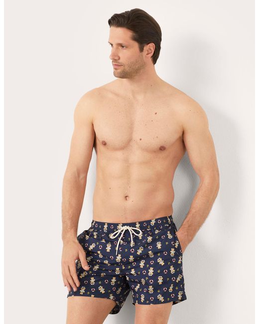 Costume boxer da uomo con orsi marinai Marina I di Yamamay in Blue da Uomo