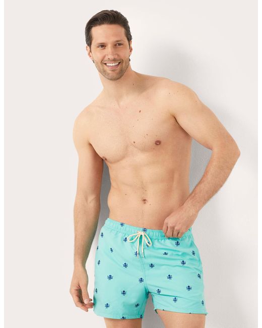 Costume boxer da uomo con polipi Coral Reef di Yamamay in Blue da Uomo