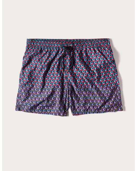 Costume boxer da uomo con pesci Marina I di Yamamay in Blue da Uomo