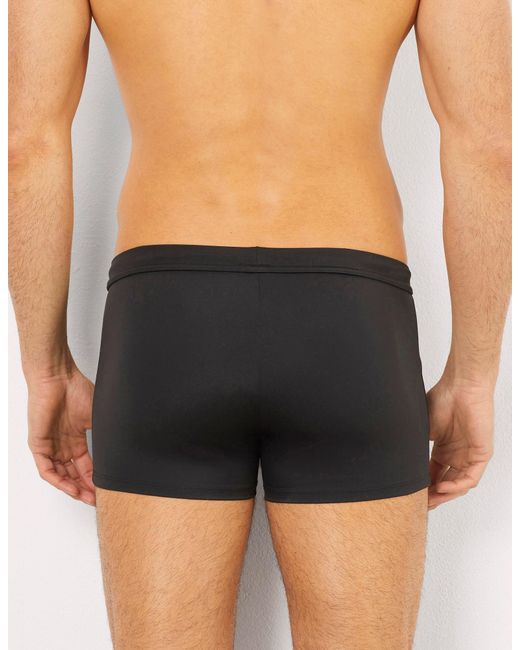 Boxer costume microfibra Passepartout di Yamamay in Black da Uomo