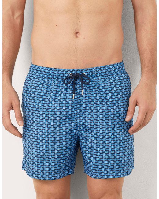 Costume boxer da uomo con pesci Marina I di Yamamay in Blue da Uomo