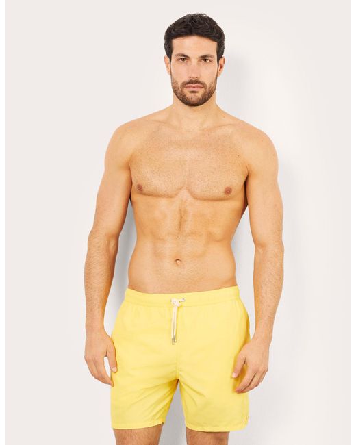 Boxer costume lunghezza media Passepartout di Yamamay in Yellow da Uomo