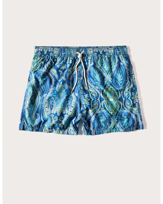 Costume boxer da uomo con stampa paisley Marina I di Yamamay in Blue da Uomo