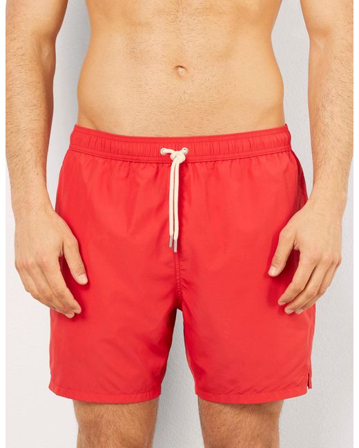 Boxer costume lunghezza media Passepartout di Yamamay in Red da Uomo