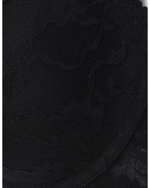 Reggiseno leggermente imbottito con ferretto Fancy Lace di Yamamay in Black