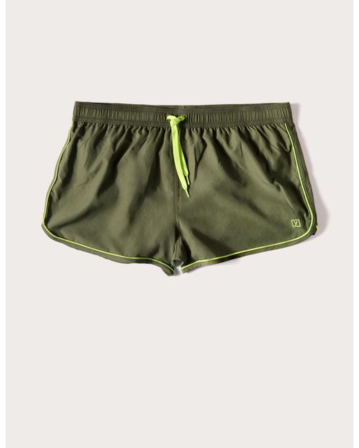 Costume boxer corto con fascette a contrasto Passepartout di Yamamay in Green da Uomo
