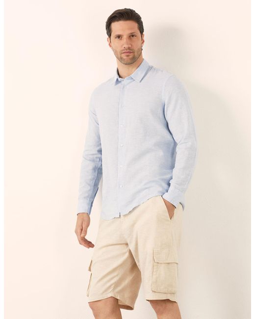 Bermuda modello cargo Cotton Linen di Yamamay in White da Uomo