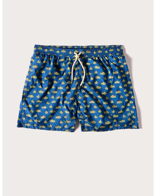 Costume boxer da uomo con sottomarini Funny I di Yamamay in Blue da Uomo