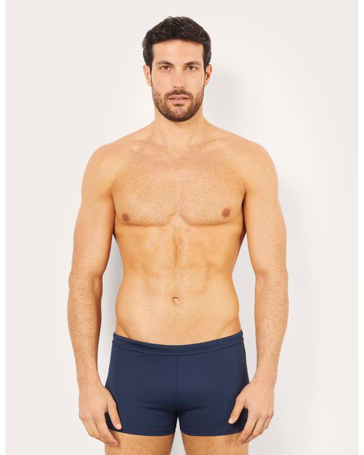Boxer costume microfibra Passepartout di Yamamay in Blue da Uomo