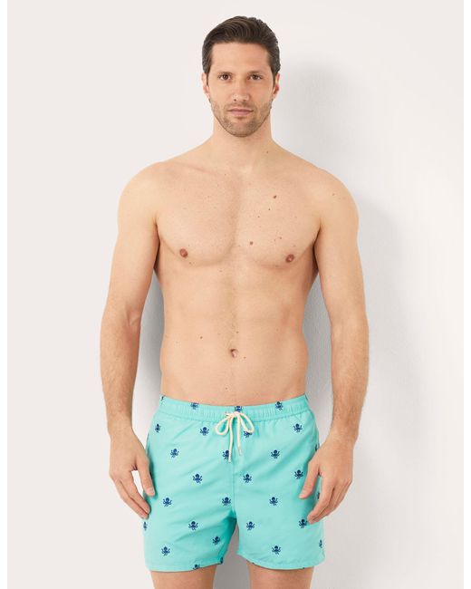 Costume boxer da uomo con polipi Coral Reef di Yamamay in Blue da Uomo