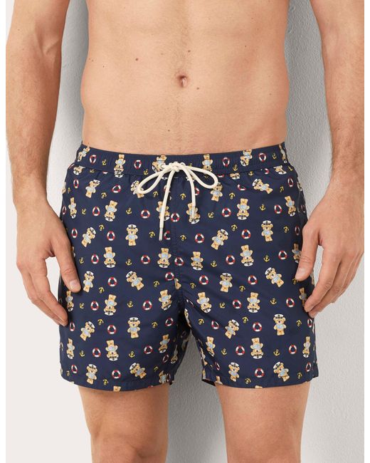 Costume boxer da uomo con orsi marinai Marina I di Yamamay in Blue da Uomo