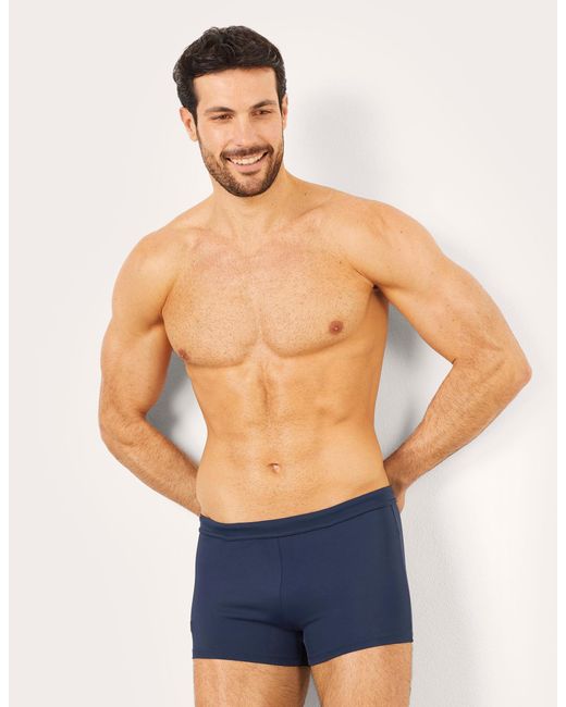 Boxer costume microfibra Passepartout di Yamamay in Blue da Uomo