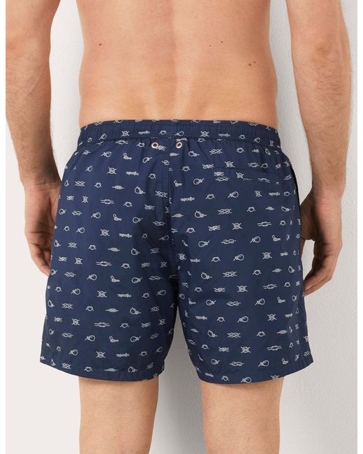 Costume boxer da uomo con elementi nautici Marina I di Yamamay in Blue da Uomo