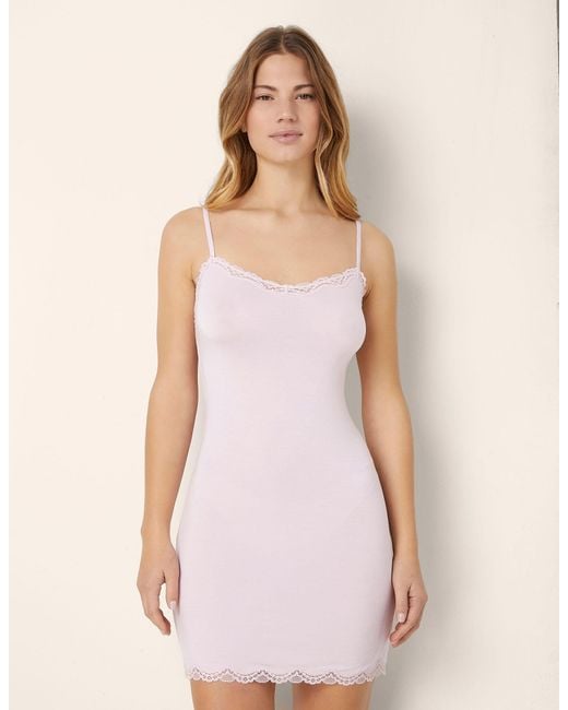 Sottoveste corta in TM Modal e Seta di Yamamay in Purple