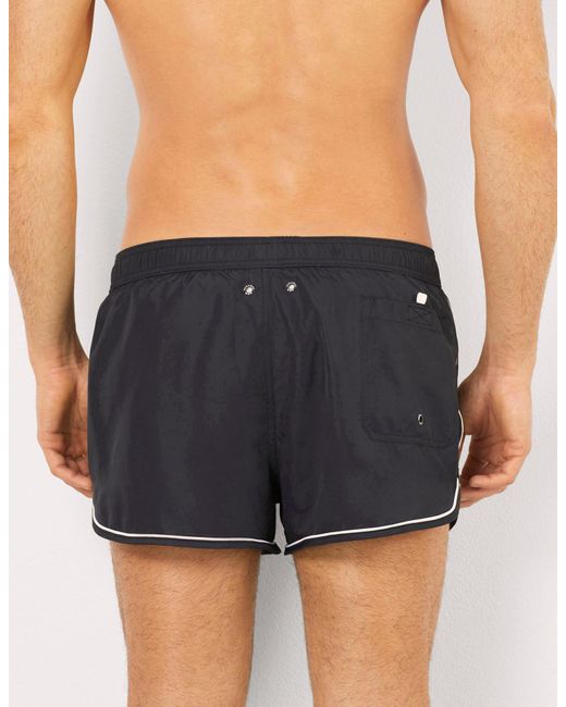 Costume boxer corto con fascette a contrasto Passepartout di Yamamay in Blue da Uomo