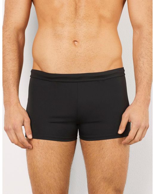 Boxer costume microfibra Passepartout di Yamamay in Black da Uomo