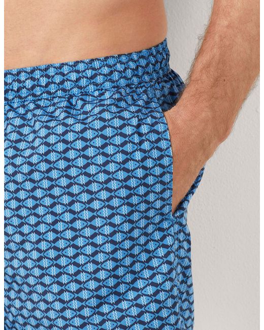 Costume boxer da uomo con pesci Marina I di Yamamay in Blue da Uomo