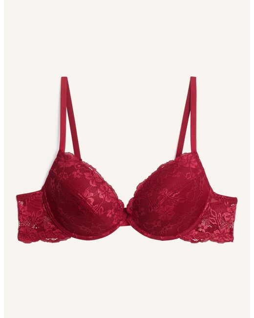 Push up con ferretto in pizzo Primula Color di Yamamay in Red