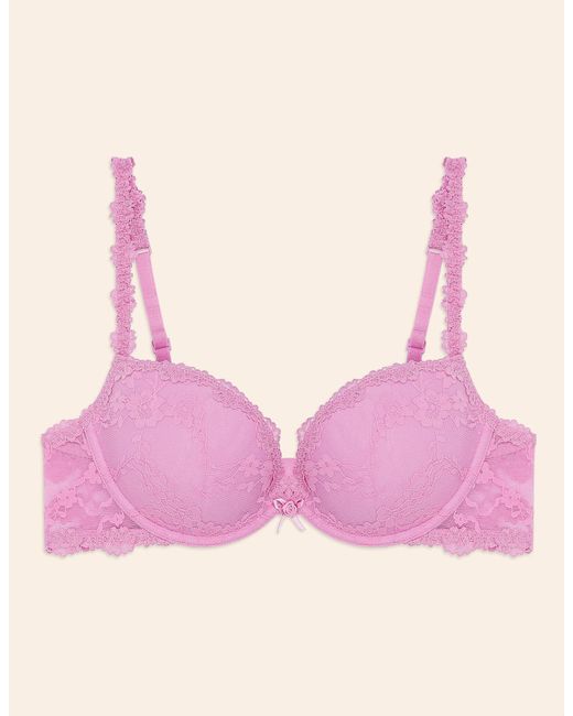Reggiseno leggermente imbottito con ferretto Fancy Lace di Yamamay in Purple