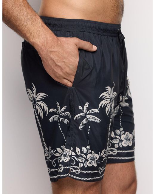 Costume boxer lungo da uomo Malibù di Yamamay in Blue da Uomo