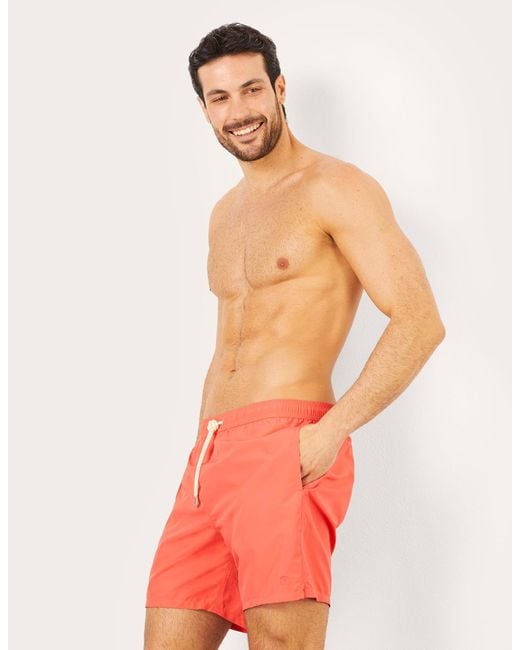 Boxer costume lunghezza media Passepartout di Yamamay in Red da Uomo