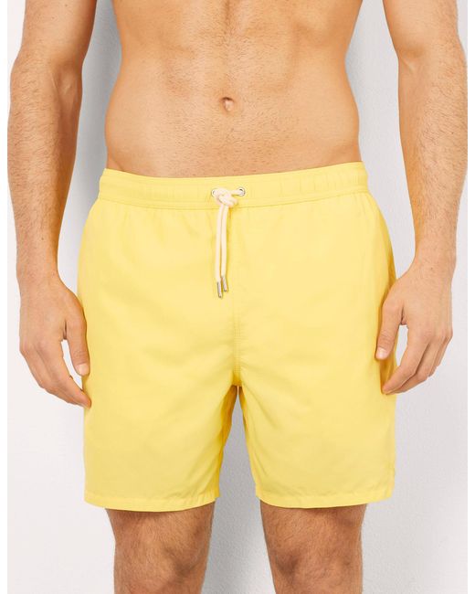 Boxer costume lunghezza media Passepartout di Yamamay in Yellow da Uomo