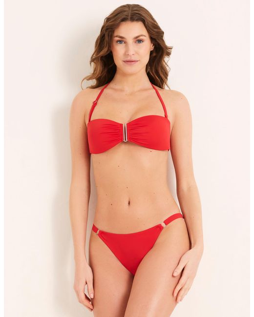 Tanga regolabile costume - Essentials di Yamamay in Red